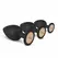 EasyToys set fleksibilnih silikonskih analnih čepova u 3 veličine crni 8719934001787
