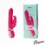 EasyToys rotirajući i vibrirajući zečić vibrator višenamenski USB ljubičasti