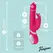 EasyToys rotirajući i vibrirajući zečić vibrator višenamenski USB ljubičasti