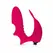 FeelzToys Anna Compact Pink fleksibilni silikonski vibrator za prst roze boje