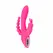 EasyToys Double Rabbit vodootporni intimni masažer roze boje dužine 21 cm sa USB punjenjem