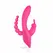 EasyToys Double Rabbit vodootporni intimni masažer roze boje dužine 21 cm sa USB punjenjem