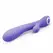 Fane Rabbit punjivi silikonski intimni vibrator roze boje sa 10 modova i LED svetlom