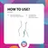 Leda Intima Series Rabbit vibrator sa 10 modova punjivi vodootporni roze