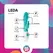 Leda Intima Series Rabbit vibrator sa 10 modova punjivi vodootporni roze