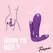 EasyToys Purple Pleaser punjivi intimni vibrator sa daljinskim upravljačem
