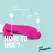 Teazers Pink silikonski rabbit vibrator sa dvostrukom stimulacijom, 10 modova vibracije, vodootporan