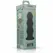 BUTTR Tactical III Veliki rebrasti intimni plug sa ravnom vakuum bazom Crni