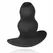 BUTTR Foxhole Silicone Hollow Plug - Large, Anatomical Design, Black
