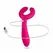 EasyToys Parovi Intimni Dvostrani Vibrator, Vodootporan, USB Punjenje