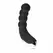 EasyToys Crni zakrivljeni rebrasti silikonski intimni maser 10 modova