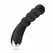 EasyToys Crni zakrivljeni rebrasti silikonski intimni maser 10 modova