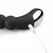 EasyToys Crni zakrivljeni rebrasti silikonski intimni maser 10 modova