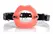 Master Series Silikonski podesivi oralni trening gag Crna