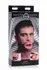 Master Series Silikonski podesivi oralni trening gag Crna