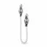 EasyToys Japanski stil metalne kleme sa lancem, podesivi pritisak
