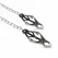 EasyToys Japanski stil metalne kleme sa lancem, podesivi pritisak