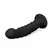 EasyToys Silicone Strap-On Sistem - Podesivi Remen i Zakrivljeni Model, Crna