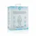 Glas Medium Crystal Clear Glass Intimate Plug - 3,9 cm, glatka površina