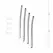 Sinner Gear Stainless Steel Single Ended Rod Set 4 pcs 9-12 mm