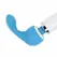 MyMagicWand silikonski dodatak za G-spot/prostatu, plave boje, fleksibilna glava