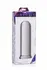 XR Brands Pillar Glass Cylinder Plug Large - Durable Clear Design