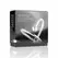 Sinner Gear Steel Glans Ring with Precision Plug, Silver, One Size