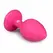 EasyToys Diamond Plug Small Pink - Silikonski intimni dodatak sa bazom od dragulja