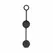 Sinner Gear Black Weighted Kegel Balls - Dvostruki sistem protivtega