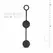 Sinner Gear Black Weighted Kegel Balls - Dvostruki sistem protivtega