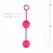 EasyToys Pink Dual Weighted Balls with Counterweight System, Silicone