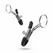 EasyToys Metal Nipple Clamps - Podesivi pritisak sa prstenovima
