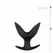 EasyToys Silicone Anchor Plug Large - Fleksibilan intimni sistem, crna
