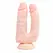 EasyToys dvostrani silikonski intimni model sa vakuumskom bazom 18 cm