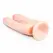 EasyToys dvostrani silikonski intimni model sa vakuumskom bazom 18 cm