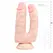 EasyToys dvostrani silikonski intimni model sa vakuumskom bazom 18 cm