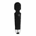EasyToys Mini Wand Black - Kompaktni silikonski masažer, 18 režima