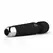 EasyToys Mini Wand Black - Kompaktni silikonski masažer, 18 režima