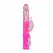 EasyToys roze potiskujući dualni vibrator - 6 brzina i rotacija