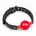 EasyToys podesivi PVC kuglični gag crveni - udoban dodatak za vezivanje
