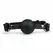 EasyToys podesiva pojaseva za glavu od veštačke kože sa velikom silikonskom kuglom
