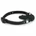 EasyToys silikonski sistem kuglični gag podesiv 60 cm crni 9,5 cm umetljivo