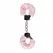 EasyToys plišane lisice roze - mekani podesivi sistem vezivanja
