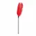 EasyToys crveni pernati senzualni tickler - elegantan dodatak za dodir