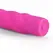 EasyToys Pink Silicone Intimate Massager with Twisted Shaft 18 cm