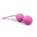 EasyToys Pink Duo Silikonske Loptice za Trening Karličnih Mišića 3,5 cm