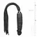 EasyToys Silikonski Impact Flogger sa Anatomskim Hvatom Crni 37cm