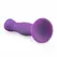 EasyToys Silikonski Model sa Usisnom Podlogom Ljubičasti 18 cm - Rebrasta Površina