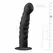 EasyToys Silikonski Intimni Uređaj Crni sa Usisnom Podlogom 18 cm