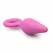 EasyToys Šiljasti Silikonski Čep Suženi Model, Crni, Veličina S